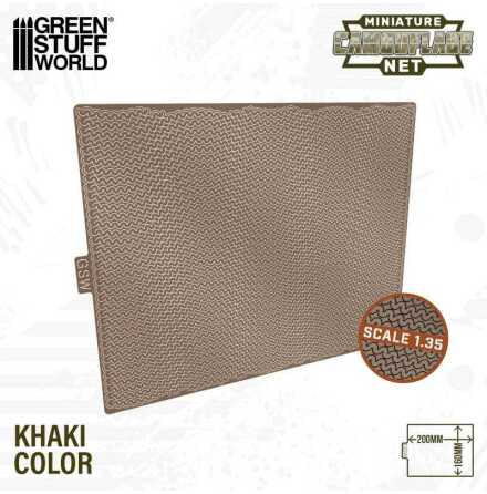 Miniature Camouflage Nets Khaki 1:35