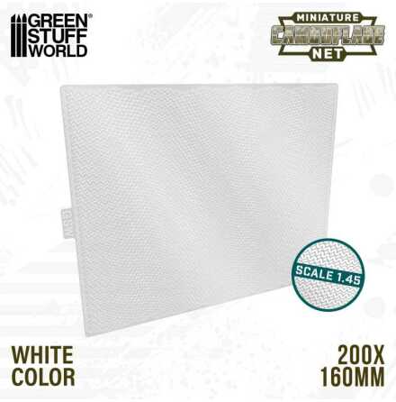 Miniature Camouflage Nets White 1:45