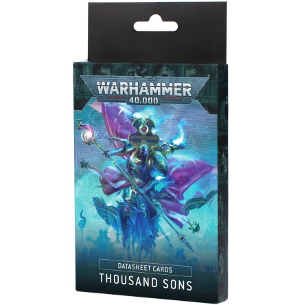 DATASHEET CARDS: THOUSAND SONS (ENG, 10th ed)