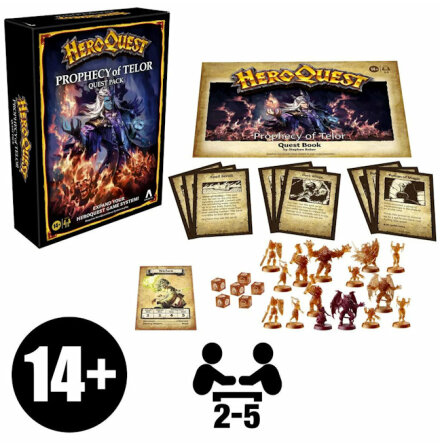 HeroQuest 2022: Prophecy Of Telor Quest Pack (EN)