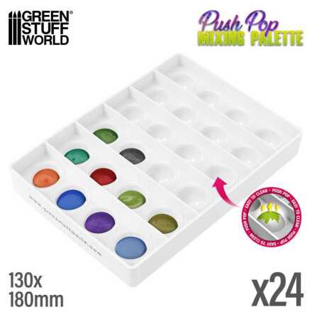 Green Stuff World Push Pop Mixing Palette