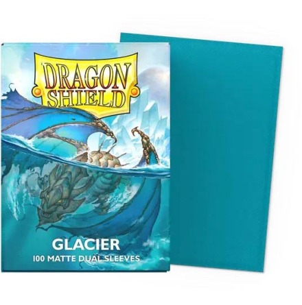 Dragon Shield Matte Dual Sleeves Standard Size: Glacier (100)