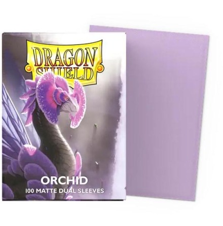 Dragon Shield Matte Dual Sleeves Standard Size: Orchid (100)