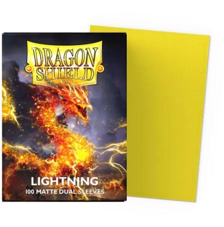 Dragon Shield Matte Dual Sleeves Standard Size: Lightning (100)