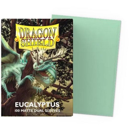 Dragon Shield Matte Dual Sleeves Standard Size: Eucalyptus (100)