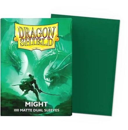Dragon Shield Matte Dual Sleeves Standard Size: Might (100)