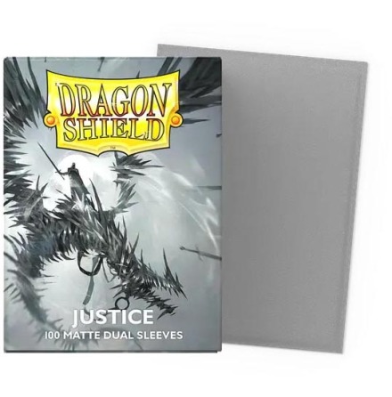 Dragon Shield Matte Dual Sleeves Standard Size: Justice (100)