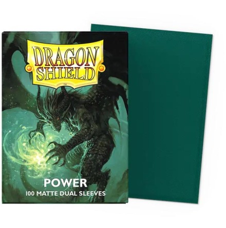 Dragon Shield Matte Dual Sleeves Standard Size: Power (100)
