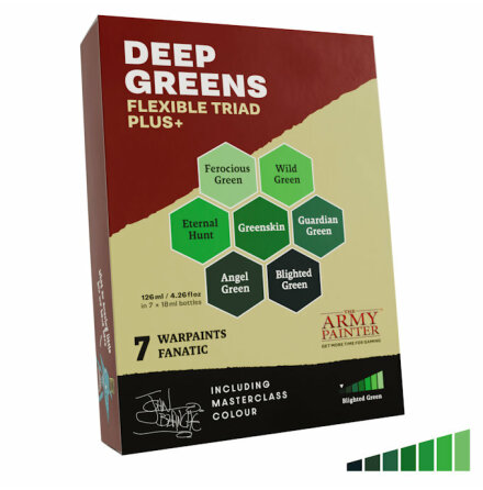 Deep Green Flexible Triad PLUS+ Set
