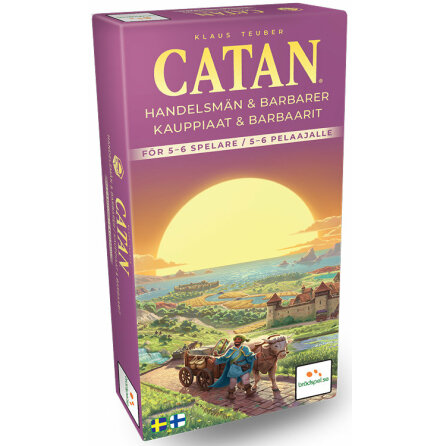 Catan 5th ed Handelsm�n & Barbarer 5-6 (FI-SE)