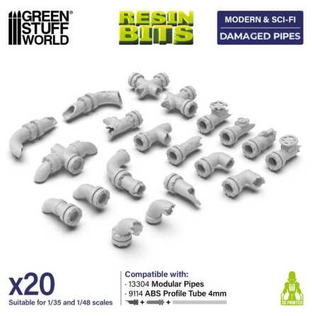 Damaged Pipes 1:48-1:35