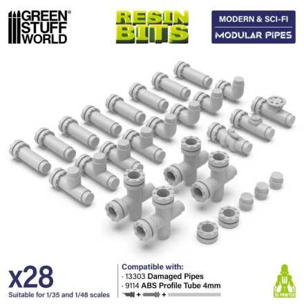 Modular pipes 1:48-1:35